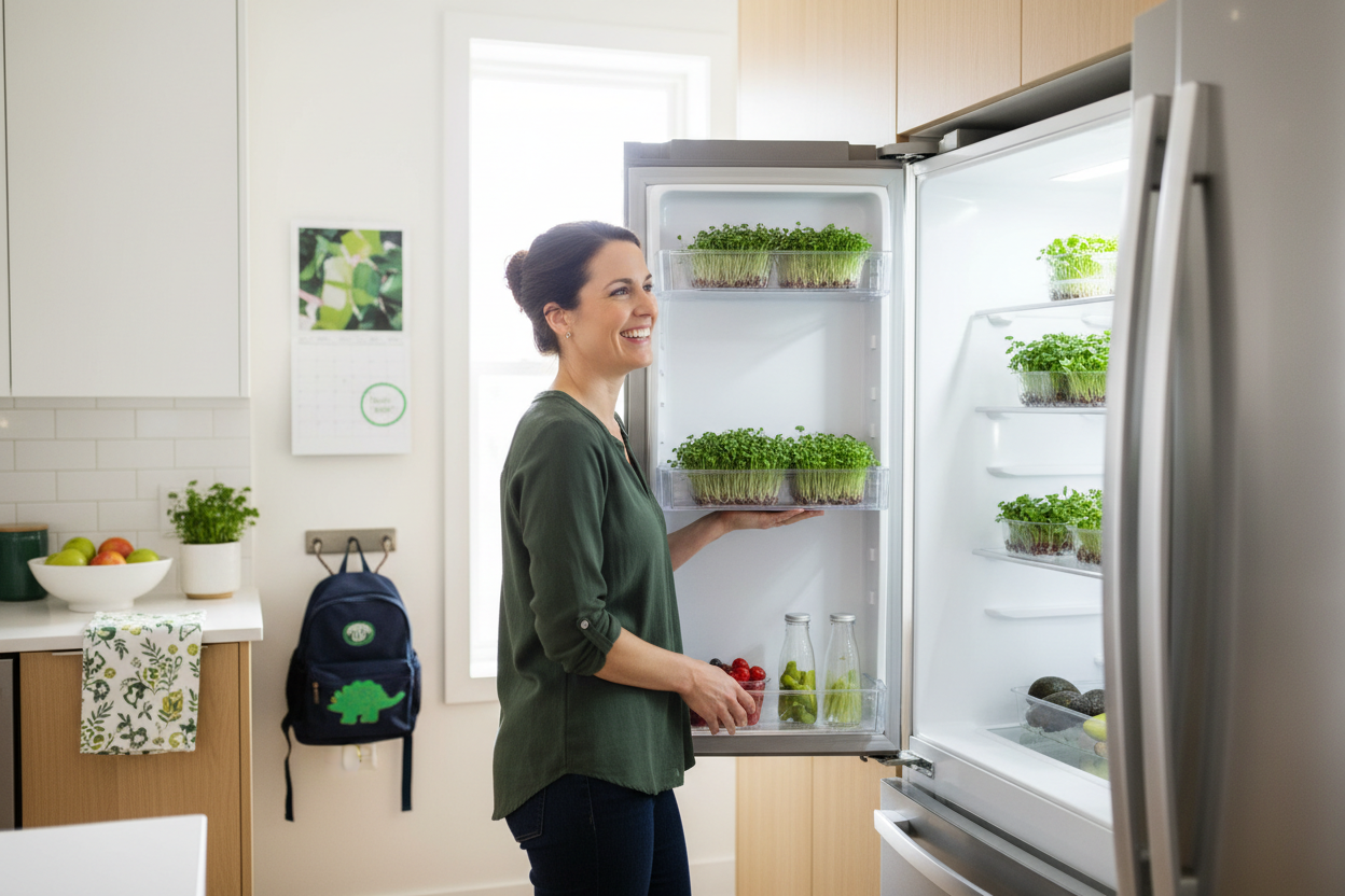 Why Every Busy Ontario Parent Needs Microgreens in Their Fridge Right Now